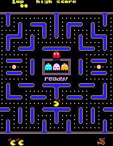 Jr. Pac-Man (Pengo hardware) Screenshot 1